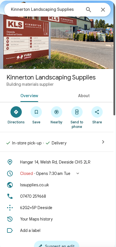 KLS on Google Maps