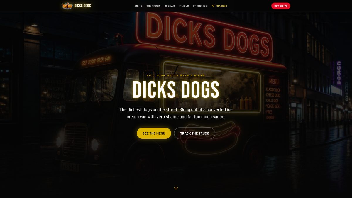 dicks dogs website